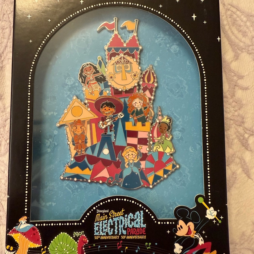 Disney Main Street Electrical Parade 50th Anniversary Pin Set